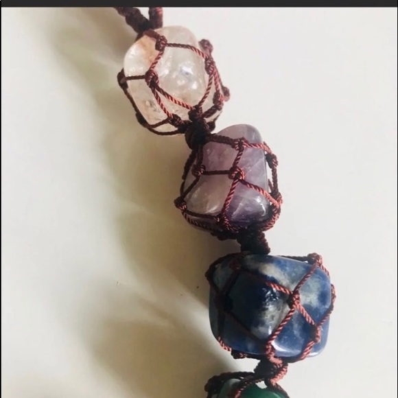 Healing Chakra Energy Spiritual Stone Car Ornament - Picture 5 of 13